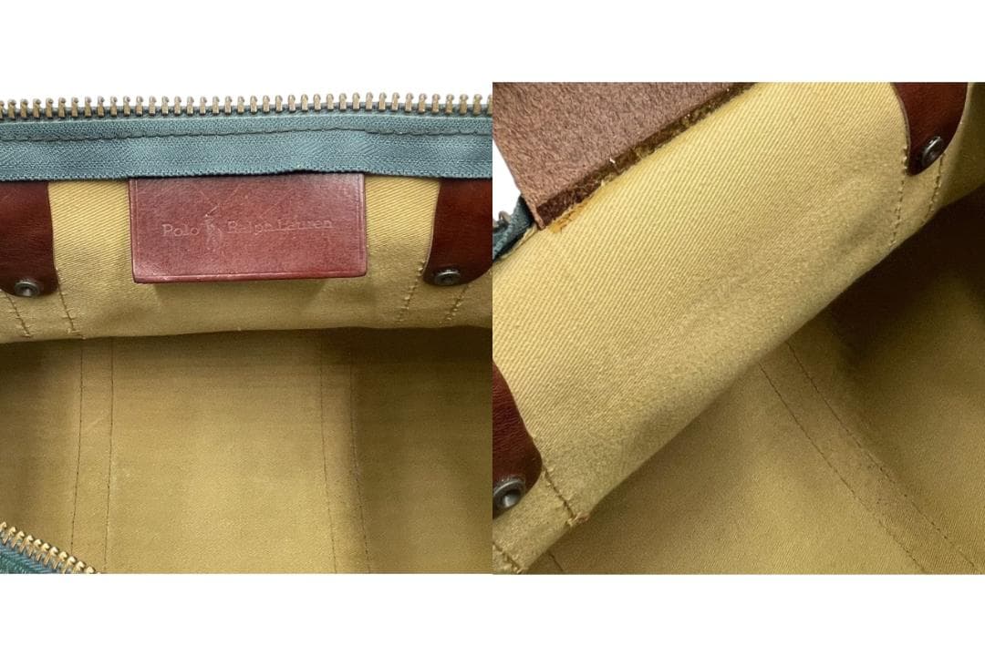 Polo Ralph Lauren ブラックウォッチ 2way ボストンバッグ