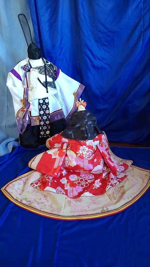 平安時代十二単風羽織り