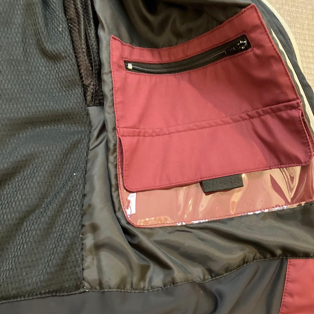 AA HARDWEAR バーガンディ フード付きジャケット L