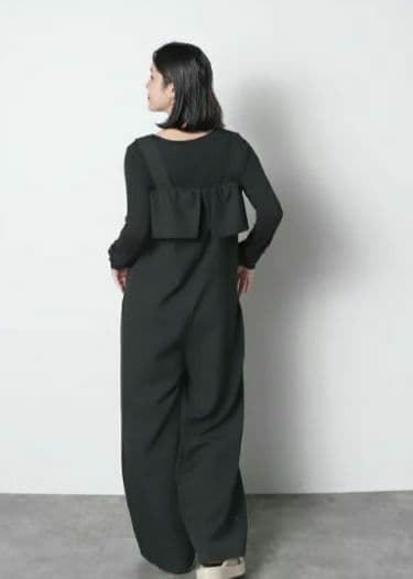 meri ミーリーブッチャーサロペット 完売ブラック