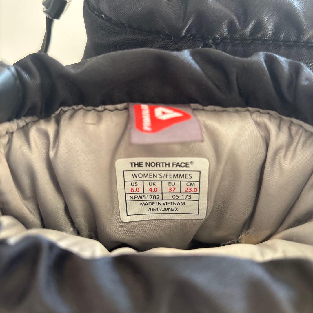 THE NORTH FACE スノーブーツ　ブラックショートブーツ　23センチ