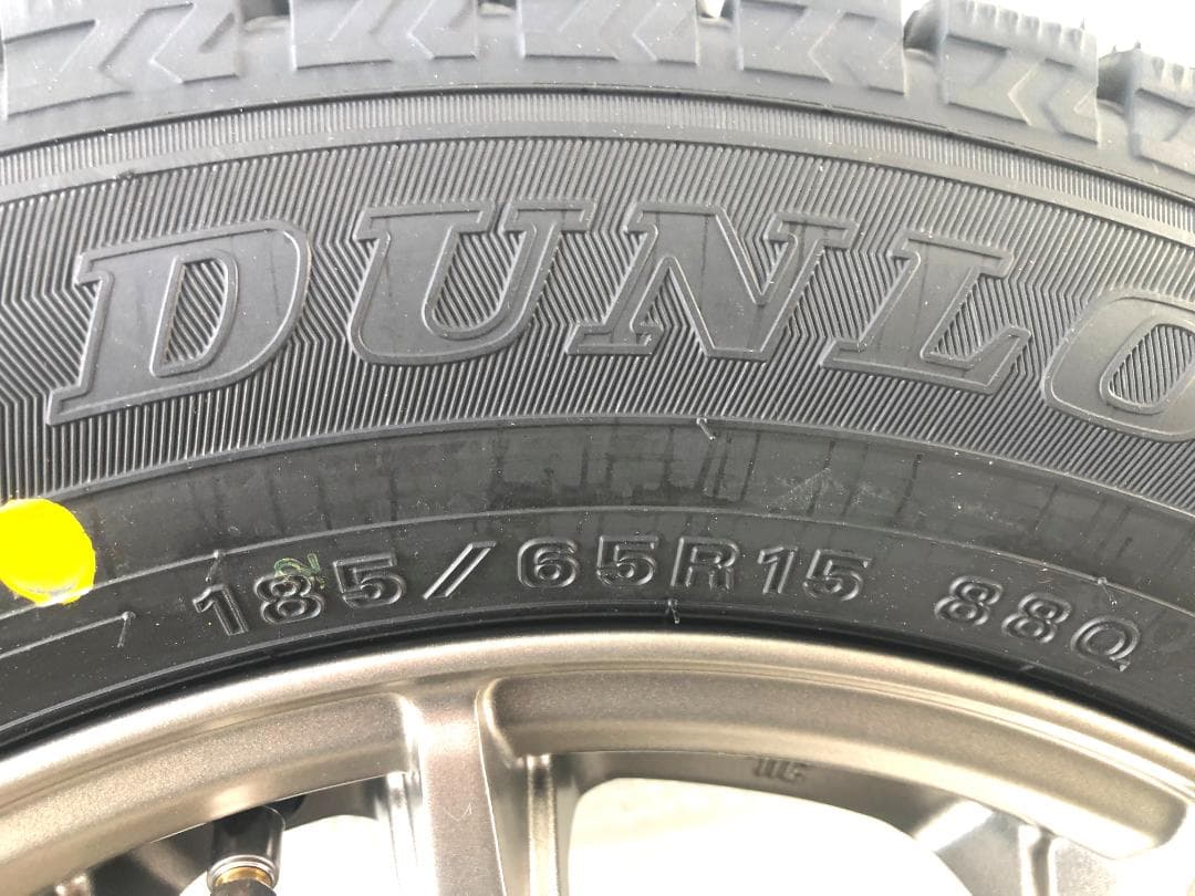 4本新品25年製185/65R15ダンロップ WINTER MAXX WM02