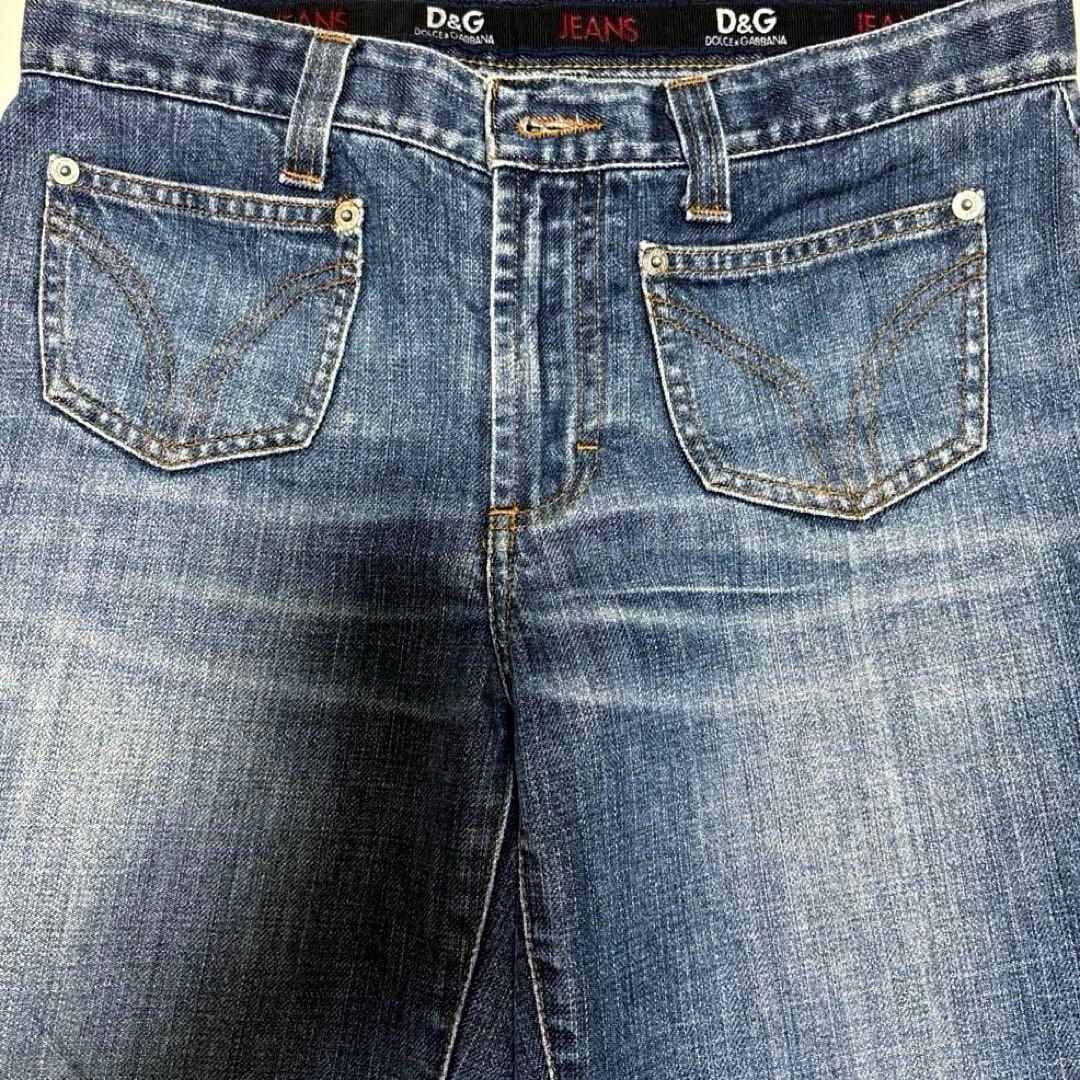 美品 DOLCE&GABBANA フレア　ベルボトム デニム Mサイズ28-42