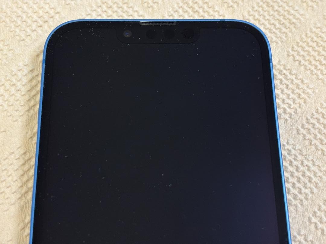 電池91％ Apple iPhone 13 128GB 本体 ブルー 極美品