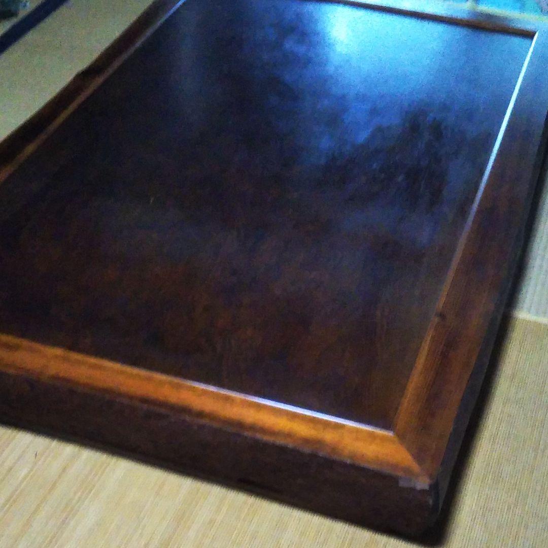 松の一枚板座卓