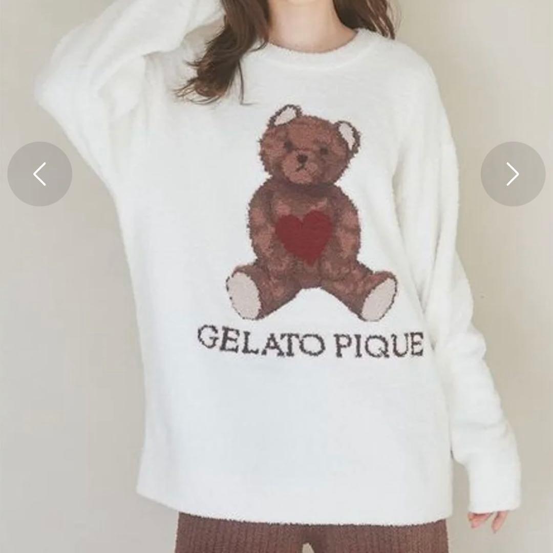gelato pique 新品未使用 バレンタイン ベビモコ セットアップ
