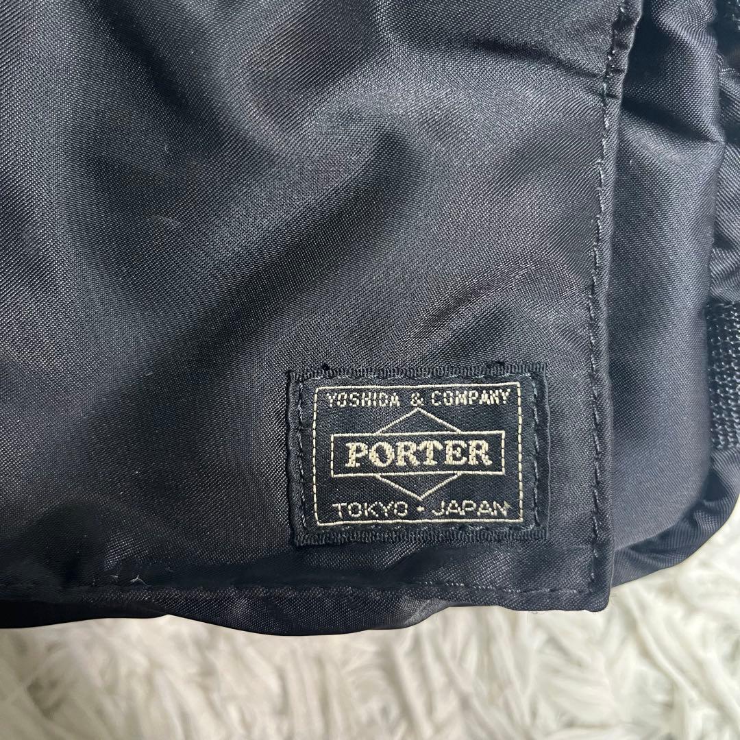 【極美品】PORTER ポーター　タンカー　ボディバッグ　ブラック