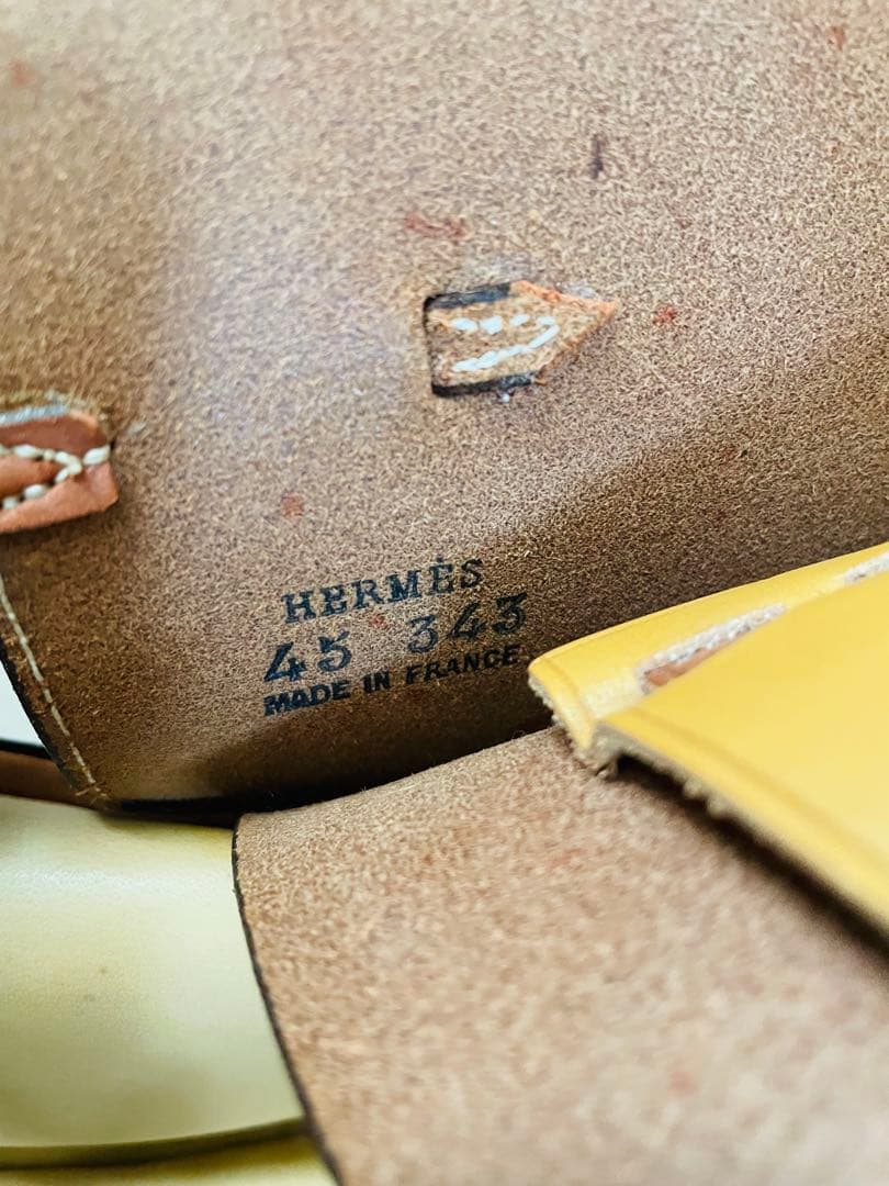 HERMES エルメス 鞍　スタンド付き　置物　オブジェ