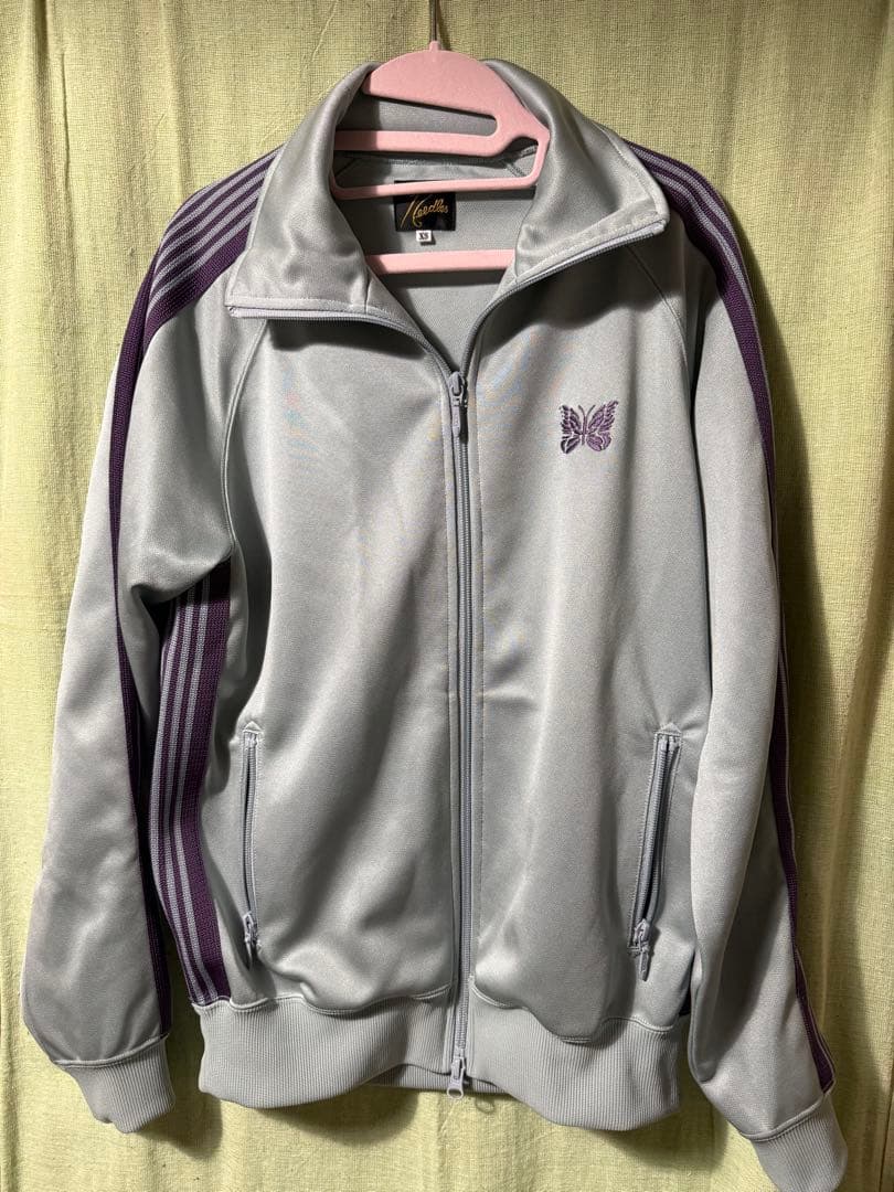 Needles TRACK JACKET サックス　XS