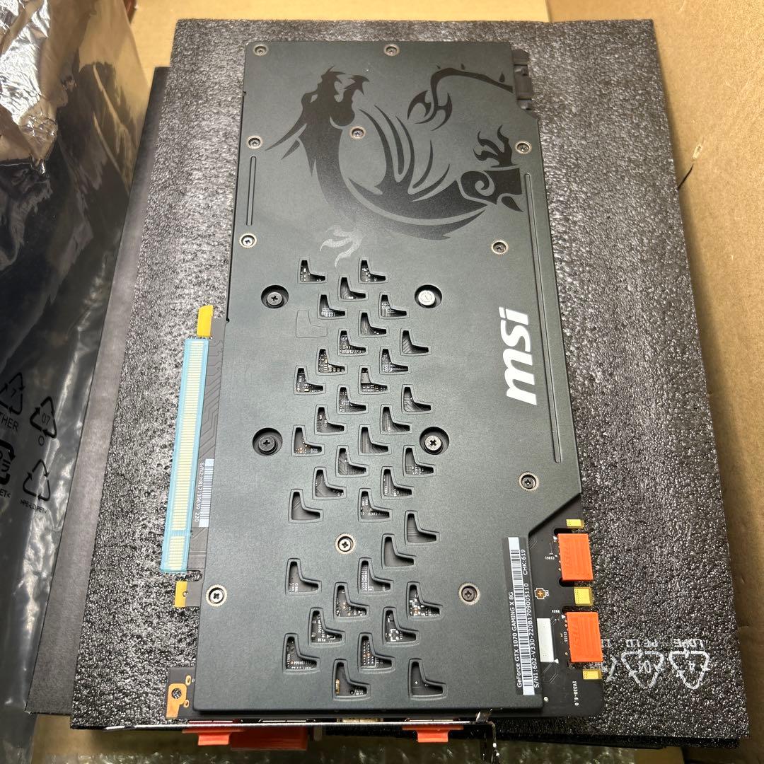 グラフィックボード・グラボ・ビデオカード MSI GeForce GTX 1070 Gaming X 8G