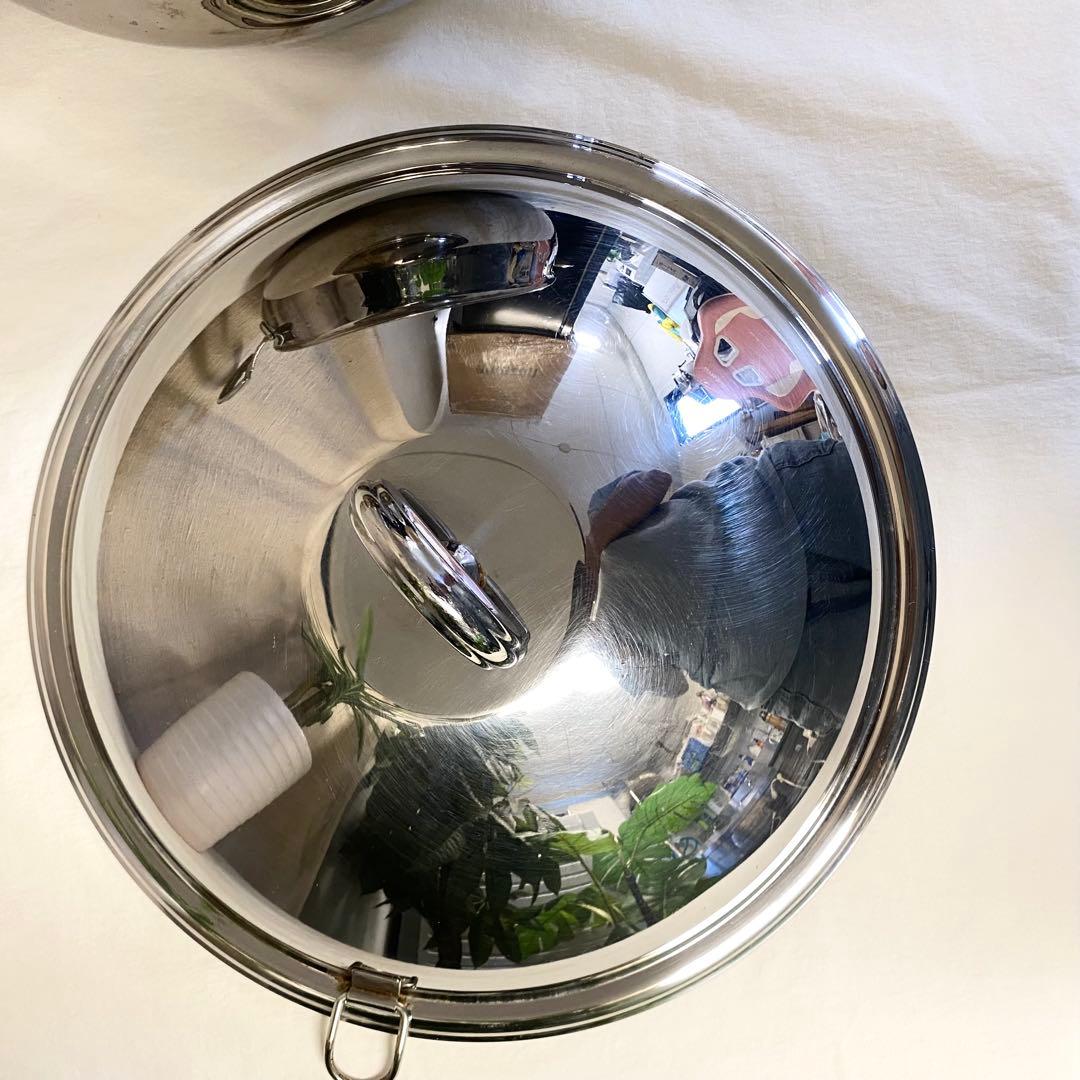 5層構造 高級調理鍋 Five King Chef 2点セット