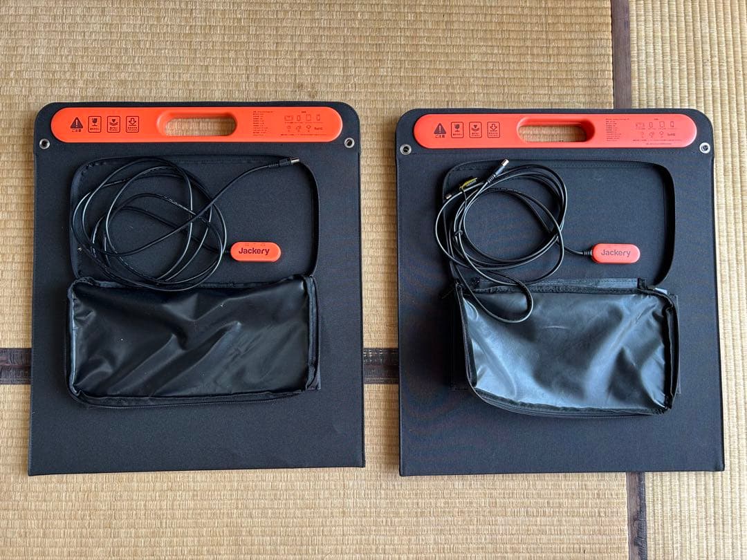 Jackery ポータブル電源＆ソーラーパネル2枚お得セット(総額22万2千円)