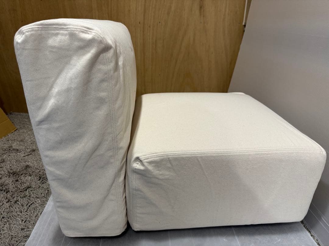 無印良品　ユニットソファ小　アームレス