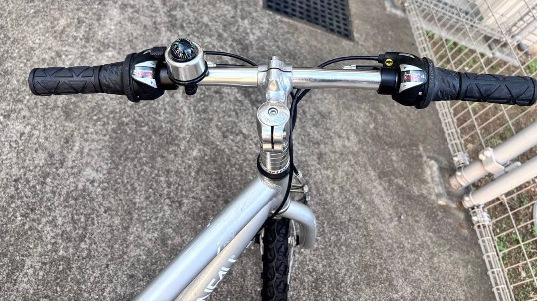 引き取り希望 LOUIS GARNEAU 子供用自転車シルバー 22インチ