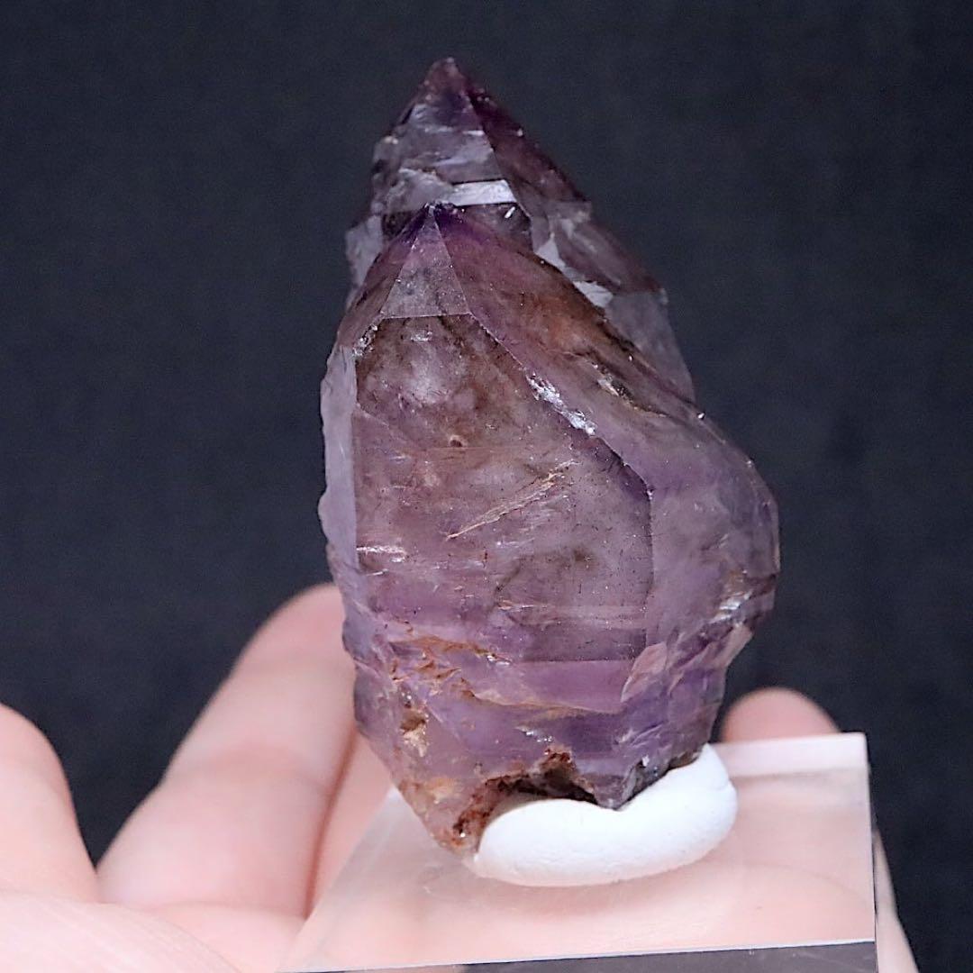 スーパーセブン セプター スモーキー アメジスト紫水晶 74.9g AMT254