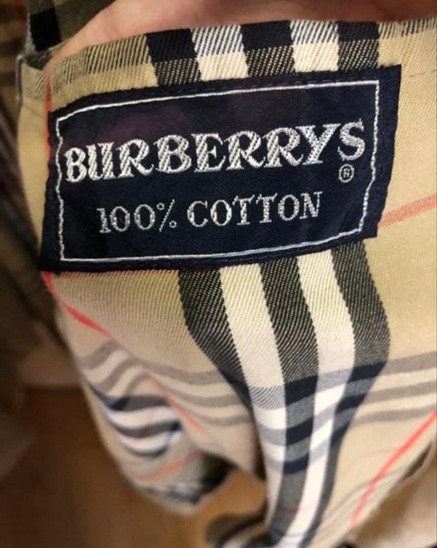 バーバリートレンチコート made in England