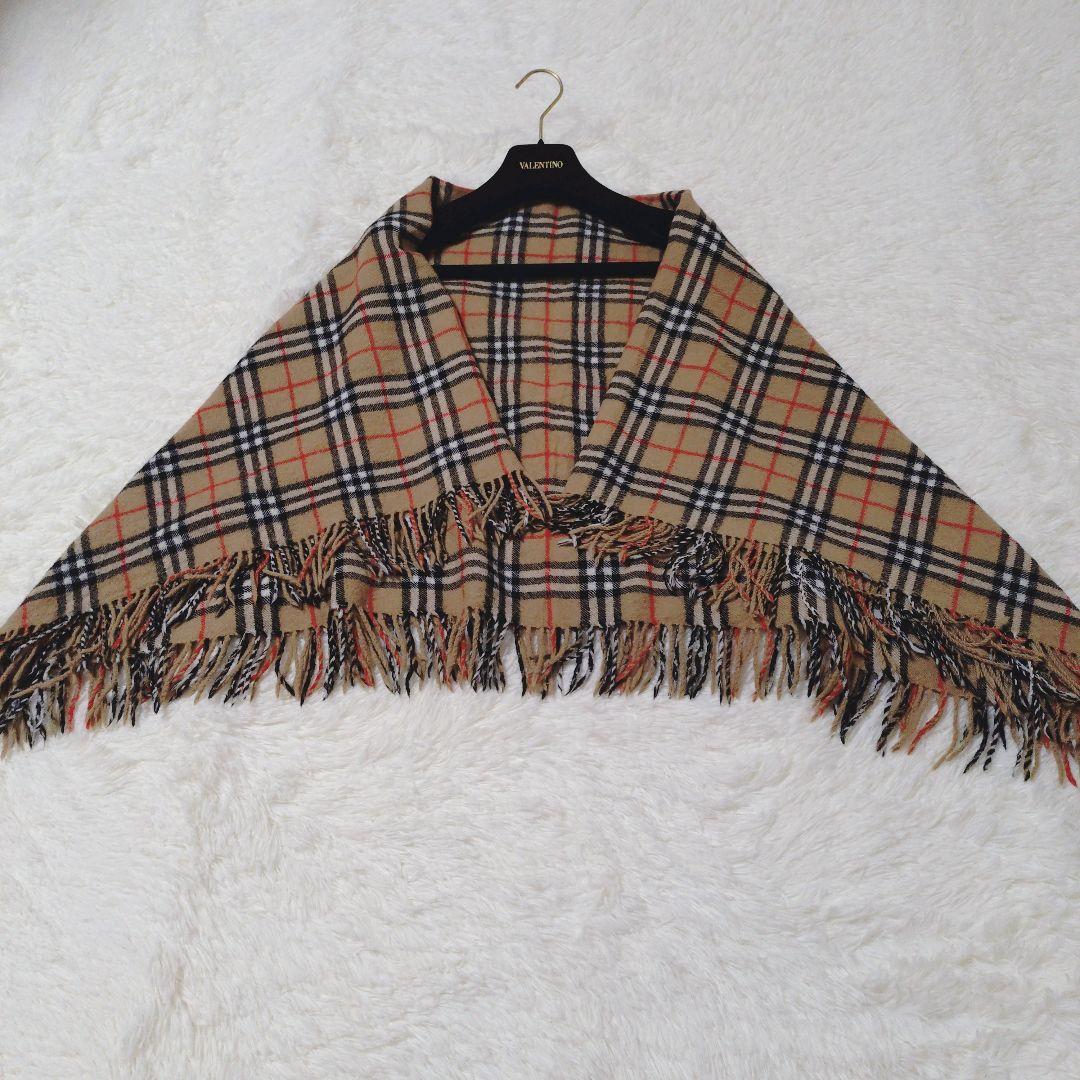 ✨美品✨️ バーバリーズ 大判 ブランケット 膝かけ ノバチェック
