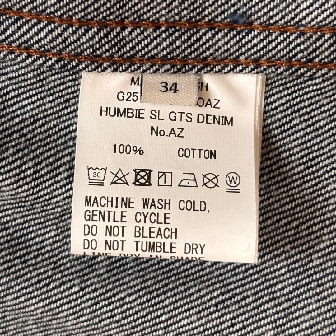 新品未使用 マッキントッシュ ハンビー デニム HUMBIE 34サイズ