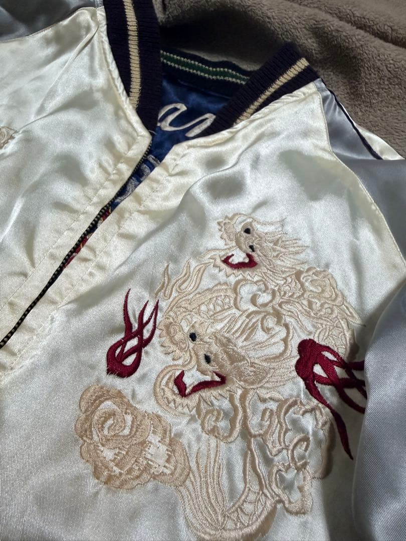 テーラー東洋 虎 龍 スカル 日本限定 スカジャン unisex vintage