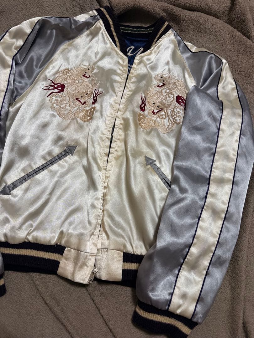 テーラー東洋 虎 龍 スカル 日本限定 スカジャン unisex vintage