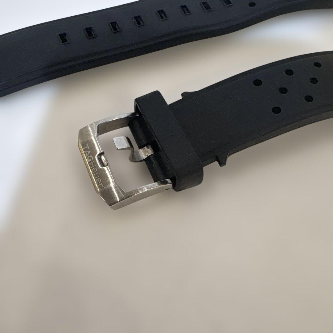 X*n様 タグホイヤー　サイズ20 ブラックラバーベルト