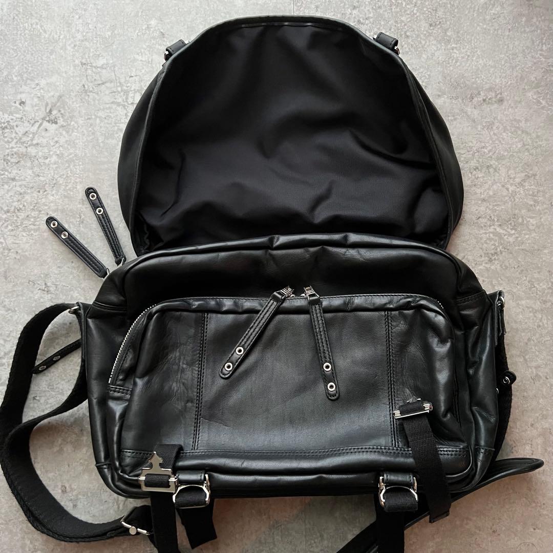 ☆美品☆ マスターピース メッセンジャーバッグ レザーバッグ 馬革