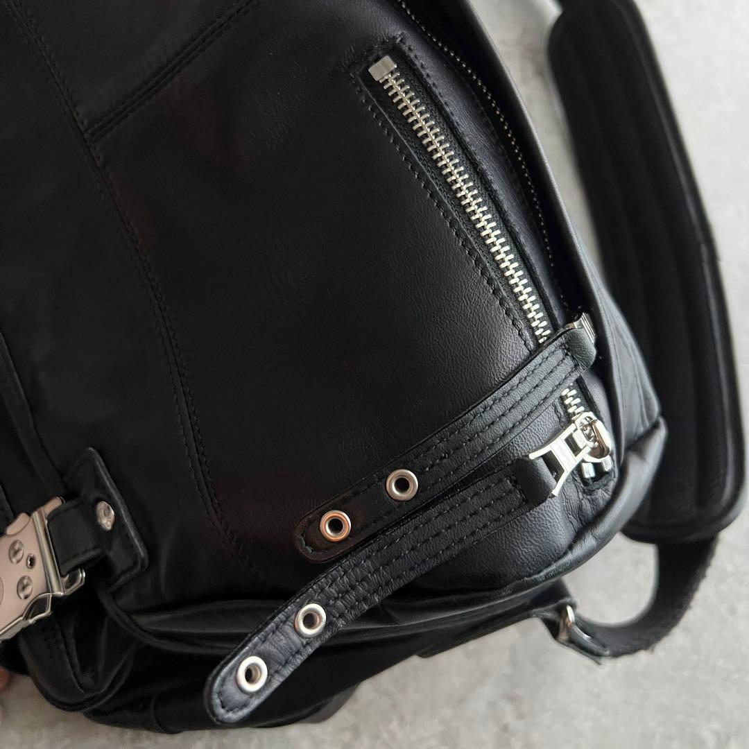 ☆美品☆ マスターピース メッセンジャーバッグ レザーバッグ 馬革