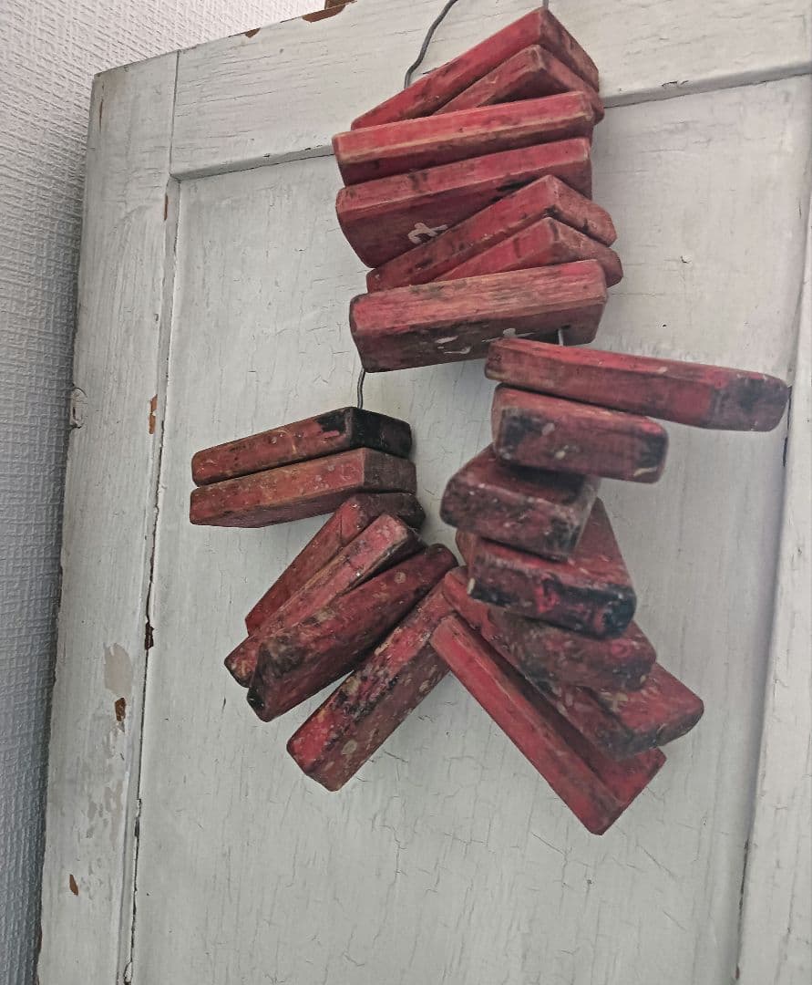 骨董　魚市場の競り札　レア　襤褸　ボロ　魚籠　魚釣　貴重　明治　大正