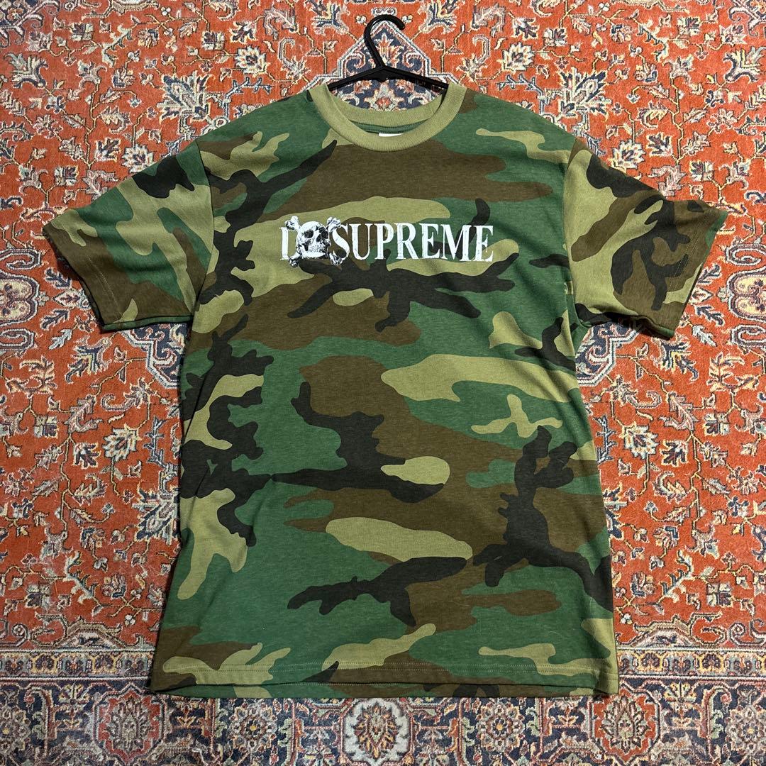 Supreme 迷彩 Tシャツ Mサイズ