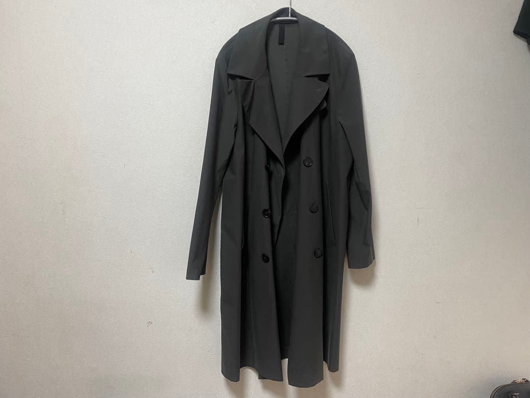 ジャケット・アウター HARRIS WHARF LONDON PEACOAT EBONY GREY