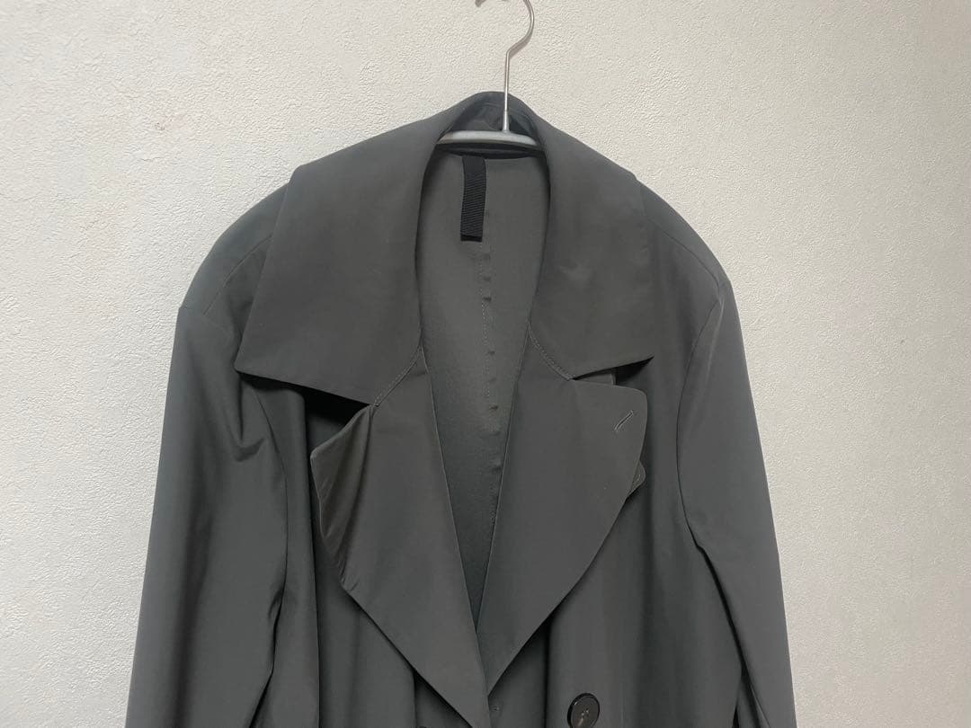 ジャケット・アウター HARRIS WHARF LONDON PEACOAT EBONY GREY