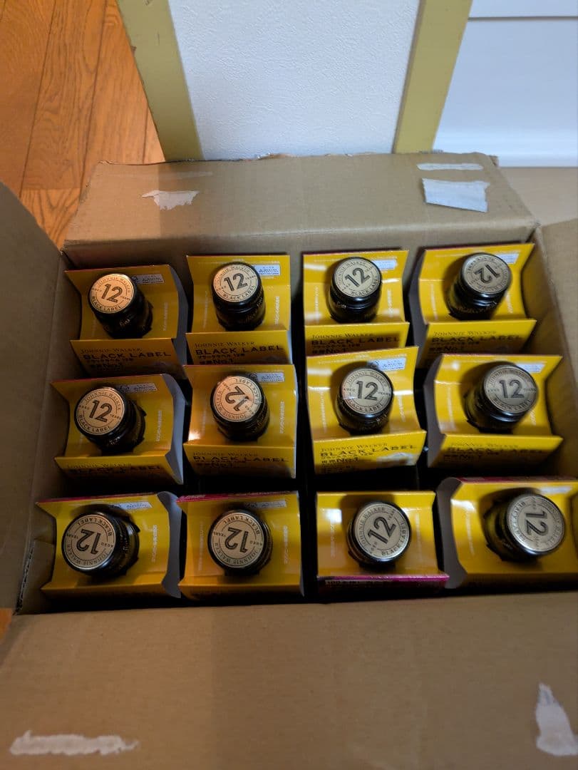 ジョニーウォーカー Black 12年（12本）お買得品