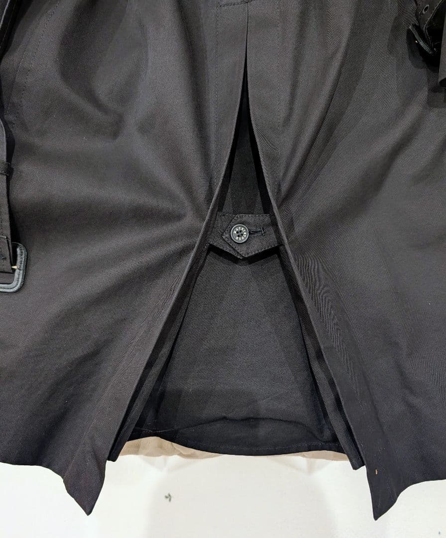 【おすすめ！】マッキントッシュ トレンチコート 黒 38 Lサイズ