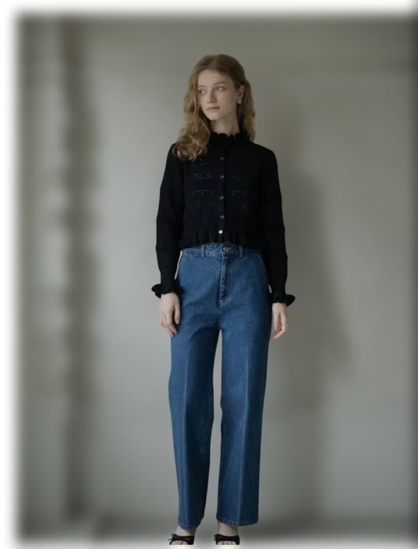 トレフルプラスワンハート型ポケットデニム