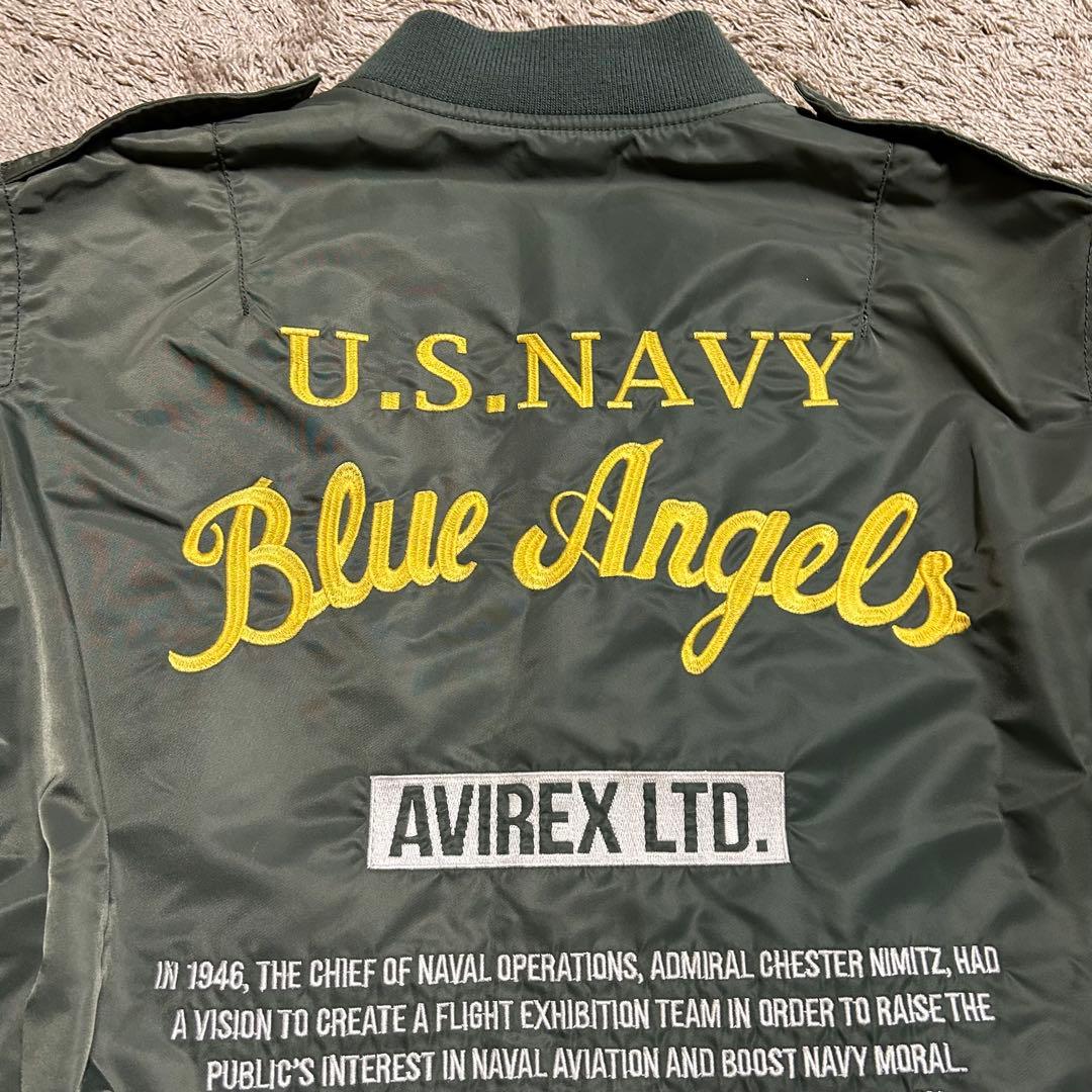 AVIREX アヴィレックス　L-2A ブルーエンジェルス