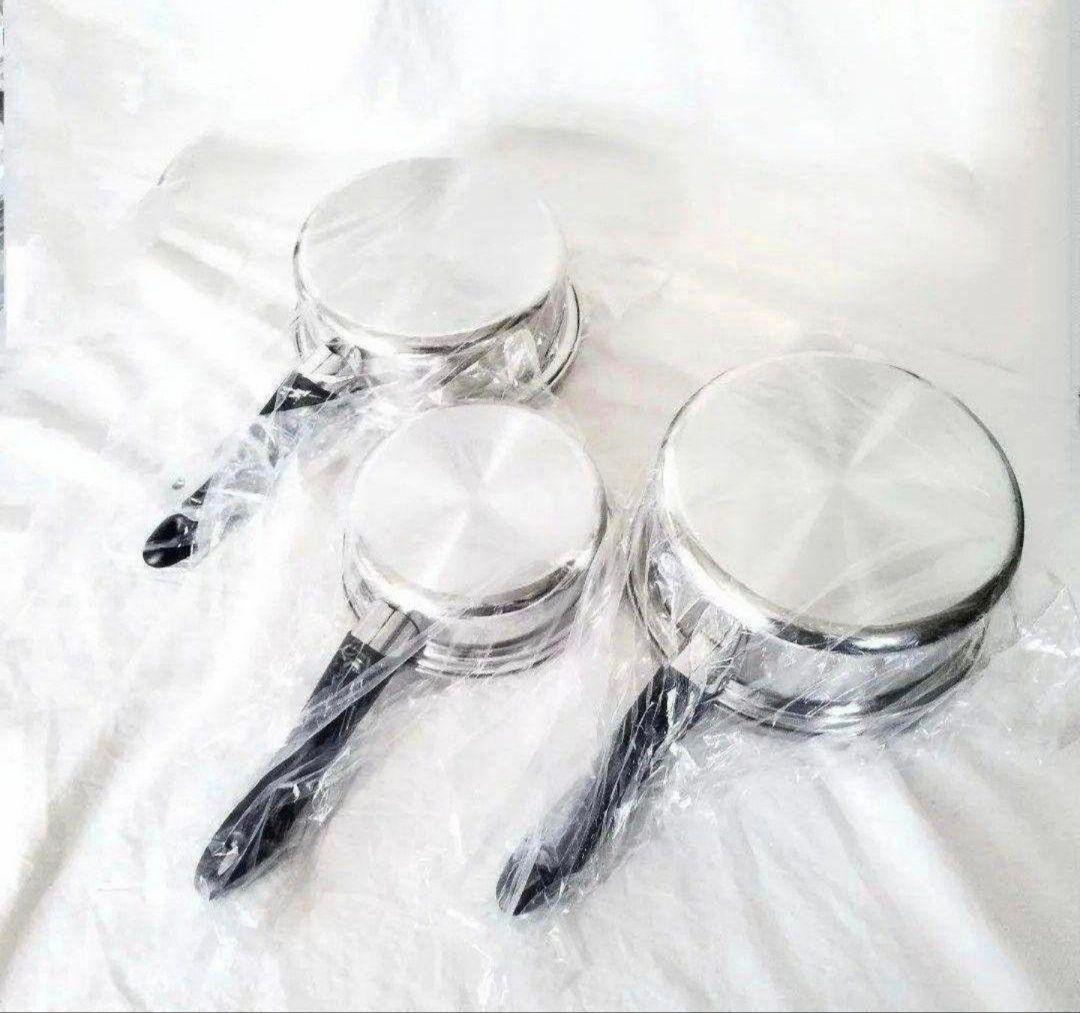 amway新品 IH対応 大ソースパン 中ソースパン 小ソースパン　アムウェイ↓