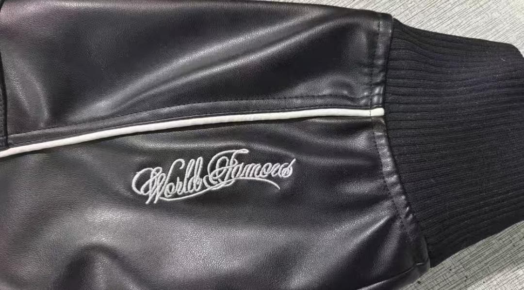 Supreme × Nike レザー バーシティジャケット