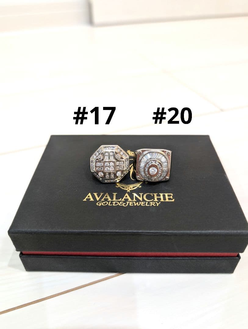 AVALANCHE リング 2個セット