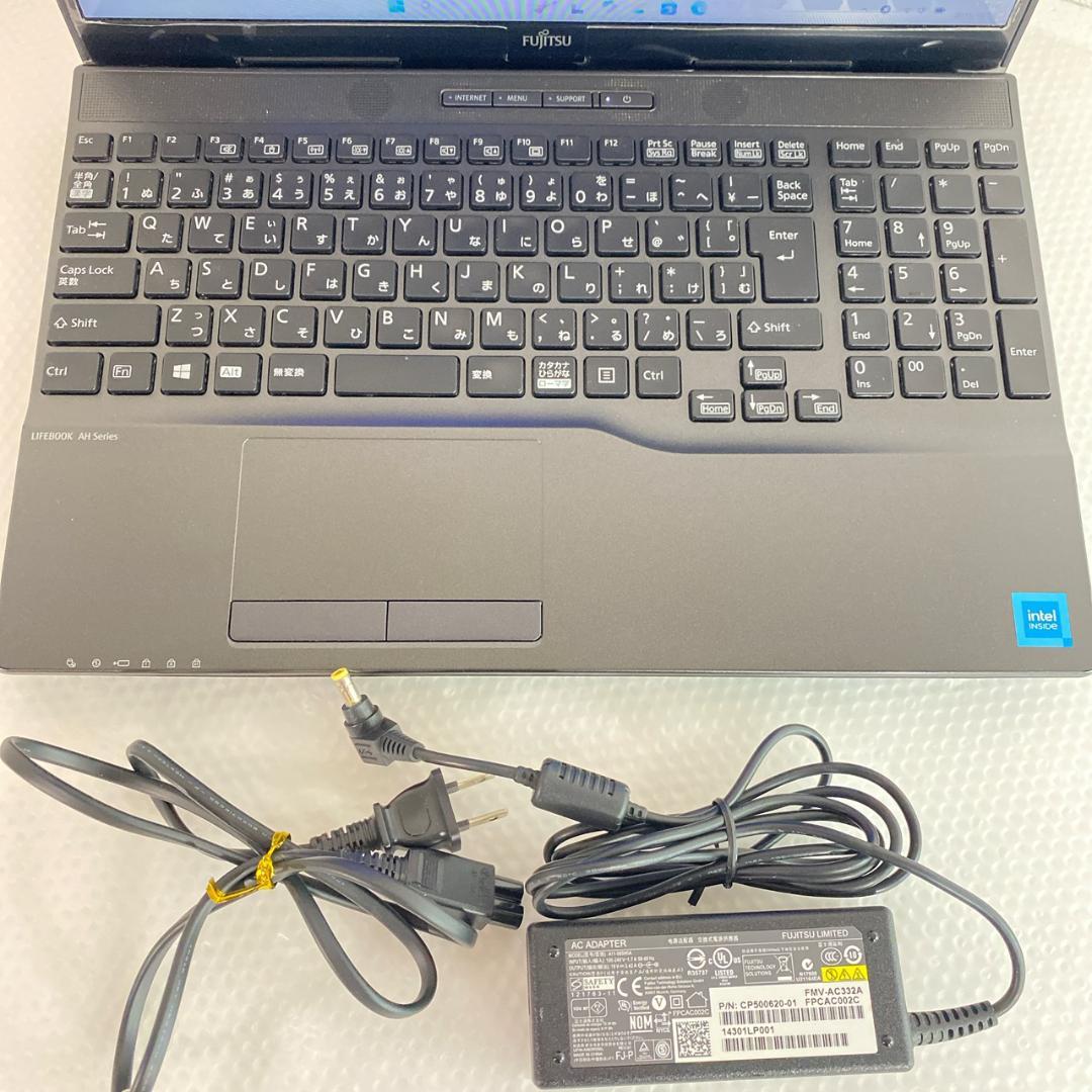 美品 ノートPC 富士通 Windows11 M.2SSD256GB メモリ8G