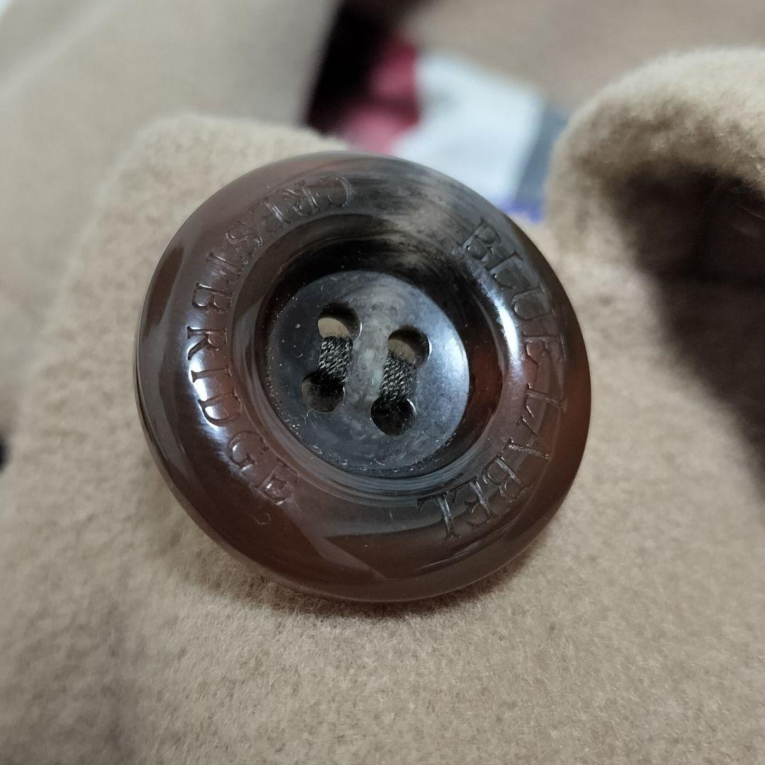 美品✨️ ブルーレーベルクレストブリッジ ロングコート チェック柄 36