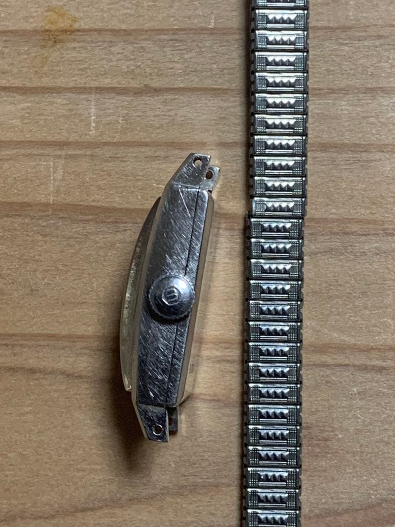 Waltham 手巻き時計 プラチナ製21jewel sアンティーク稼働品