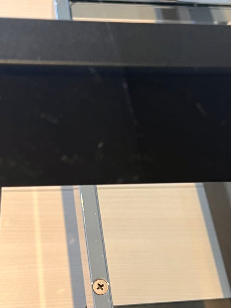 アルテジャパン YG-19 リビングテーブル ガラステーブル ブラック