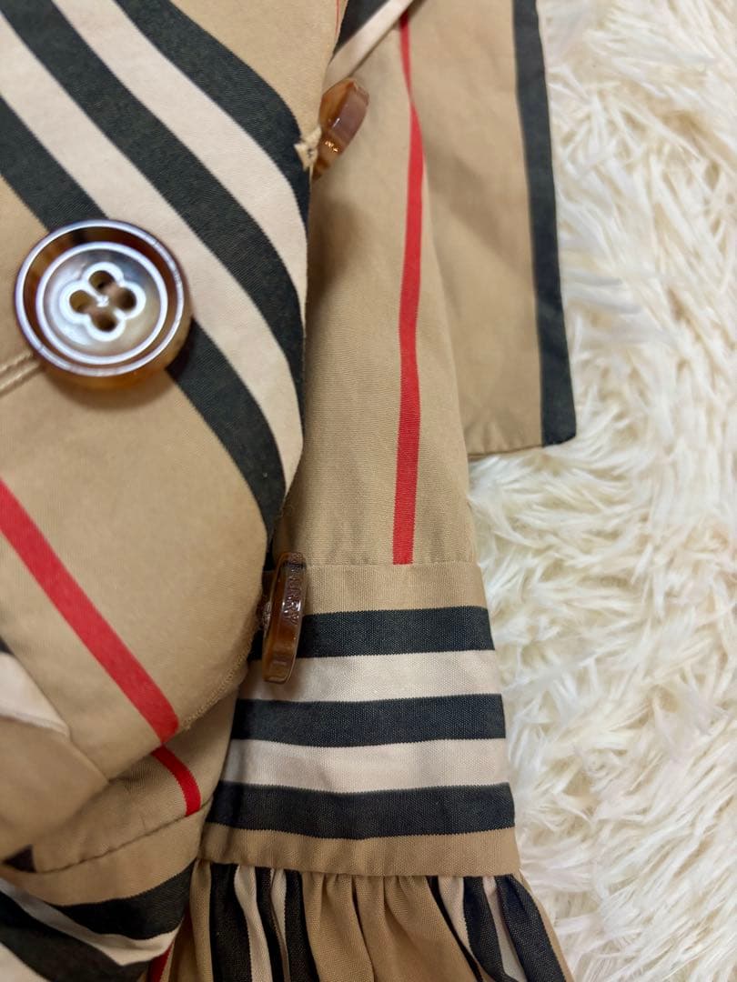 美品　バーバリー　4y104cm ノースリーブワンピース