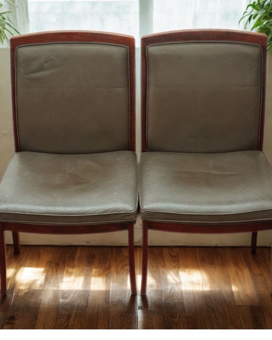 FUJI FURNITURE ダイニングチェア二脚セット　自社便