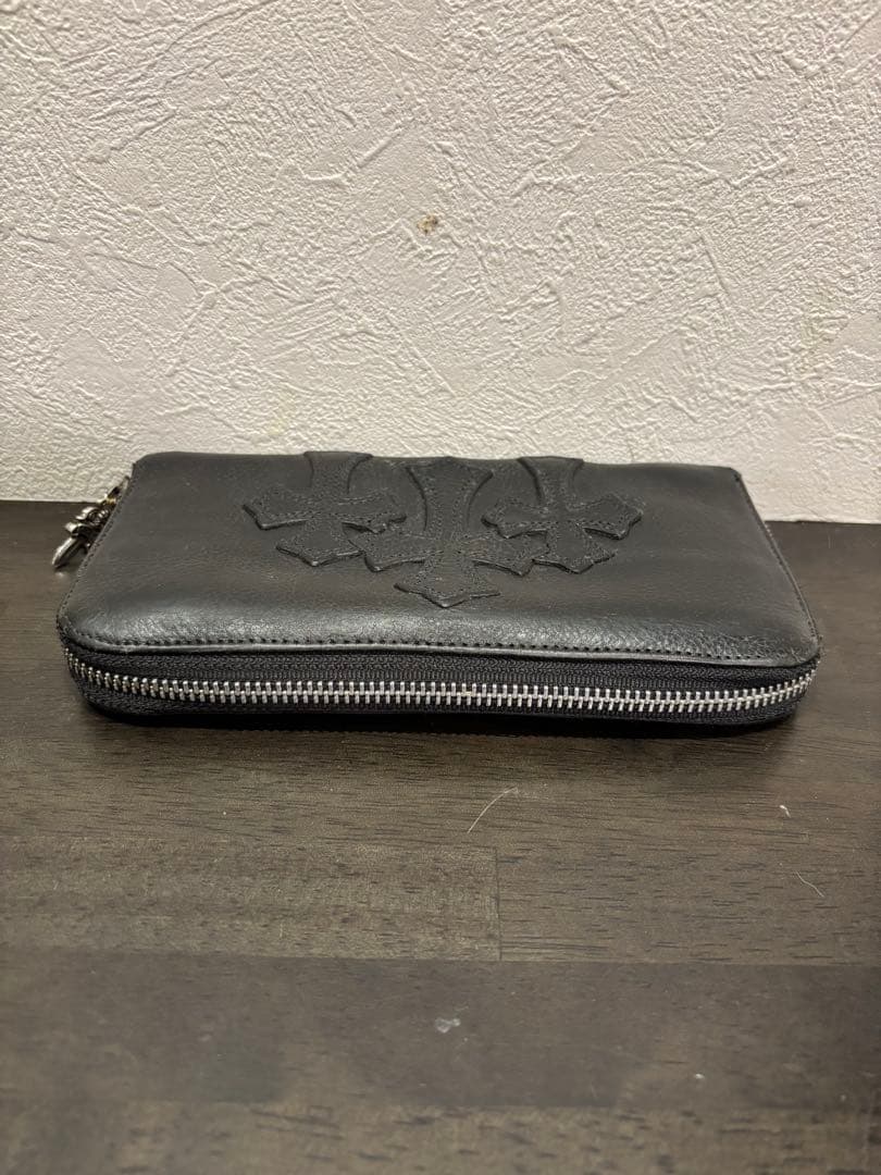 c*b様 クロムハーツ 3セメタリージップウォレット　長財布　ファスナー 正規品