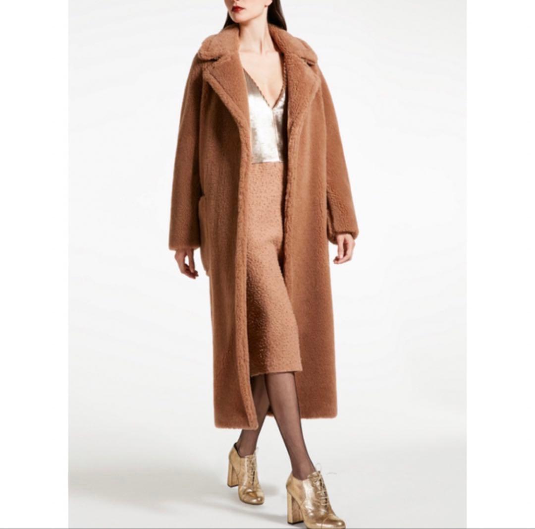 ★MaxMara マックスマーラ アイコン テディベアコート★キャメル