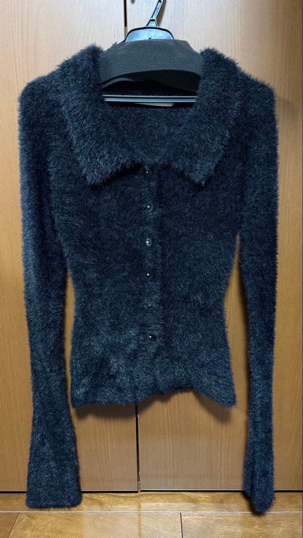 なーぴん THEREDTHREAD S fluffy knit tops