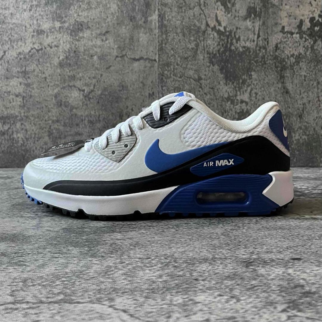 新品★NIKE AIR MAX 90 G 青 24 ナイキ エアマックス ゴルフ