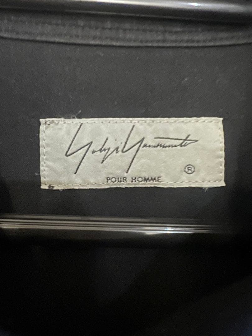 Yohji Yamamoto プールオム19ss 朝倉優佳 ロングシャツ