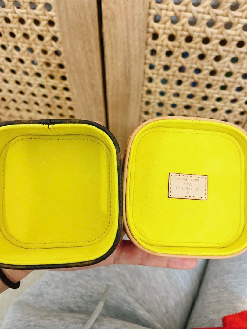 【正規品】Louis Vuitton ケース ブラウン/イエロー